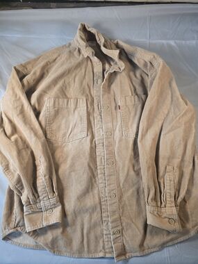 Levi's Tan Corduroy Shirt Jacket